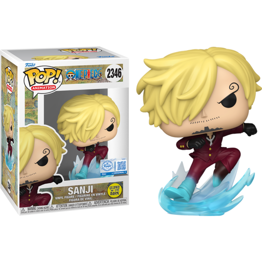 One Piece - Sanji (Ifrit Jambe) Glow-in-the-Dark Pop!