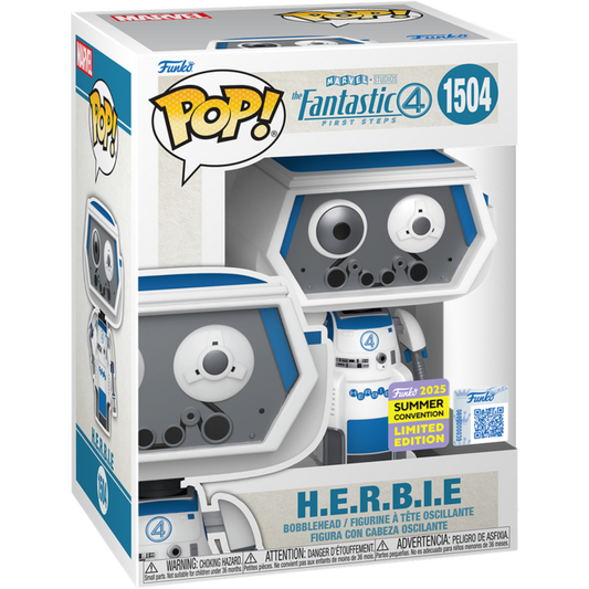 The Fantastic Four: First Steps (2025) - H.E.R.B.I.E. Pop! (2025 Summer Convention Exclusive)