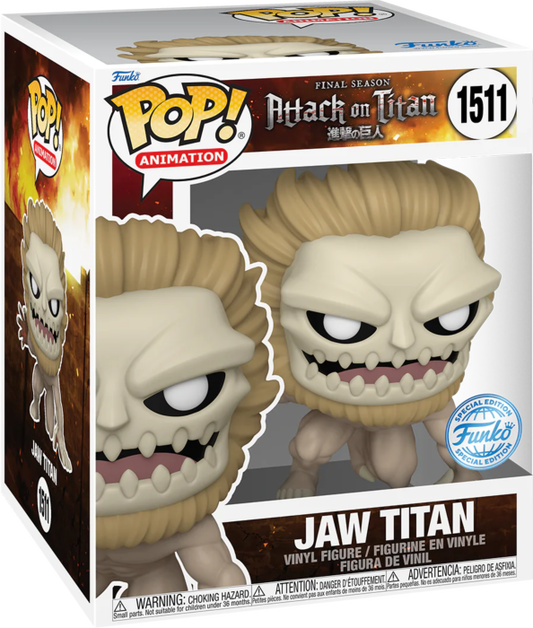 Attack on Titan - Jaw Titan 6" Super Sized Pop!