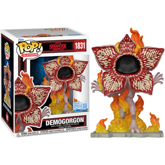 Stranger Things - Demogorgon on Fire Premium Pop!