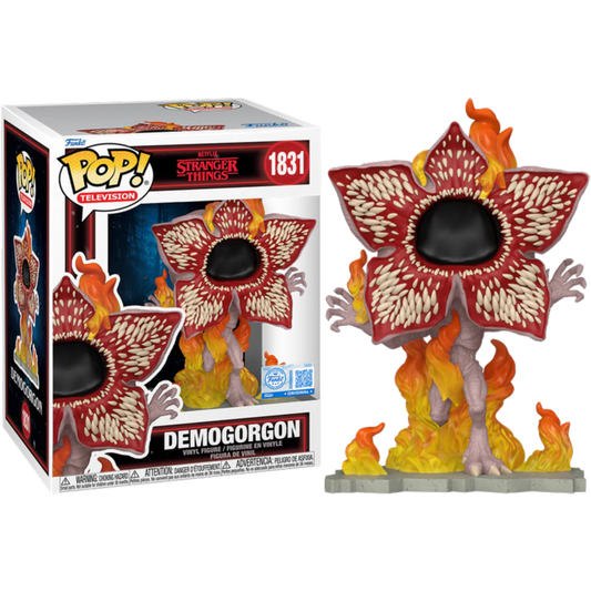 Stranger Things - Demogorgon on Fire Premium Pop!