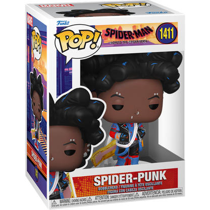 Spider-Man: Across the Spider-Verse - Spider-Punk (Unmasked) Pop!