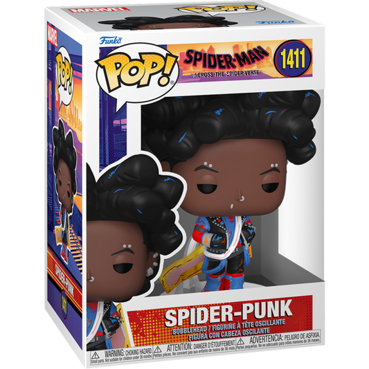 Spider-Man: Across the Spider-Verse - Spider-Punk (Unmasked) Pop!