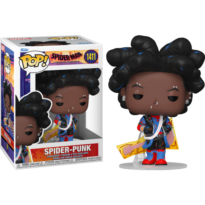 Spider-Man: Across the Spider-Verse - Spider-Punk (Unmasked) Pop!