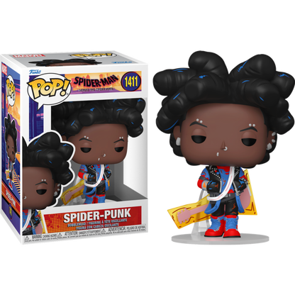 Spider-Man: Across the Spider-Verse - Spider-Punk (Unmasked) Pop!