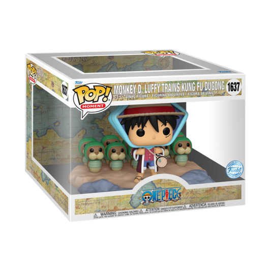 One Piece - Monkey D. Luffy Trains Kung Fu Dugong Pop! Moment