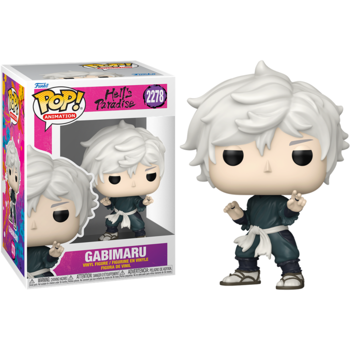 Hell's Paradise - Chobe, Gabimaru, Sagiri, Toma & Yuzuriha Pop! (Set of 5)