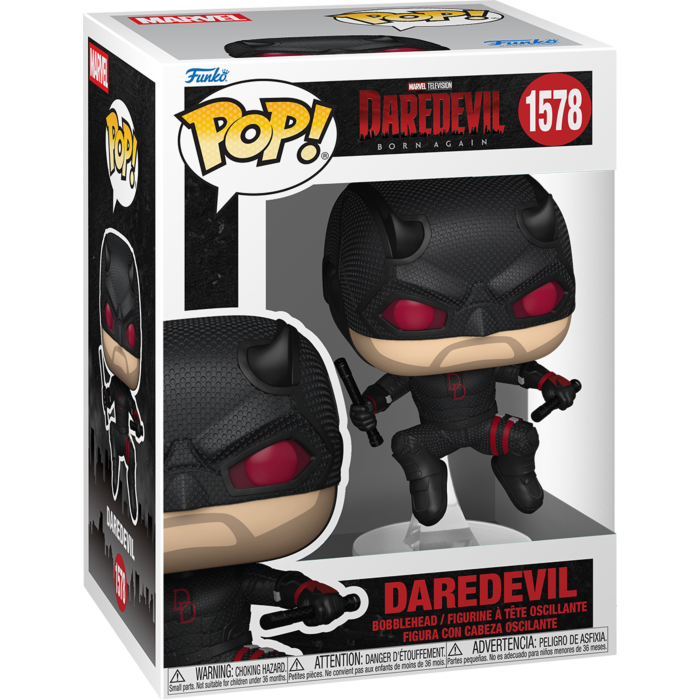 Daredevil: Born Again (2025) - Daredevil (Black Suit) Pop!