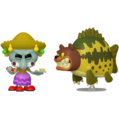SpongeBob SquarePants - Squidward & Sea Bear Pop! 2-Pack