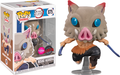Demon Slayer - Inosuke Hashibira Flocked Pop!