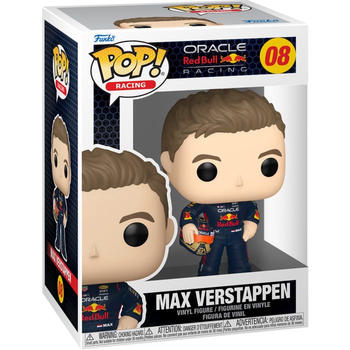 Formula 1 - Max Verstappen with Helmet Pop!