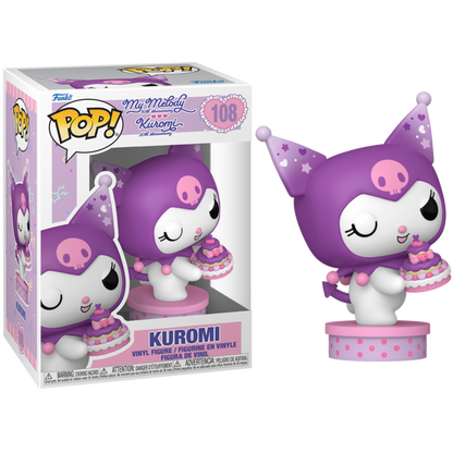 Hello Kitty & Friends - Kuromi with Cake 20th Anniversary Pop!