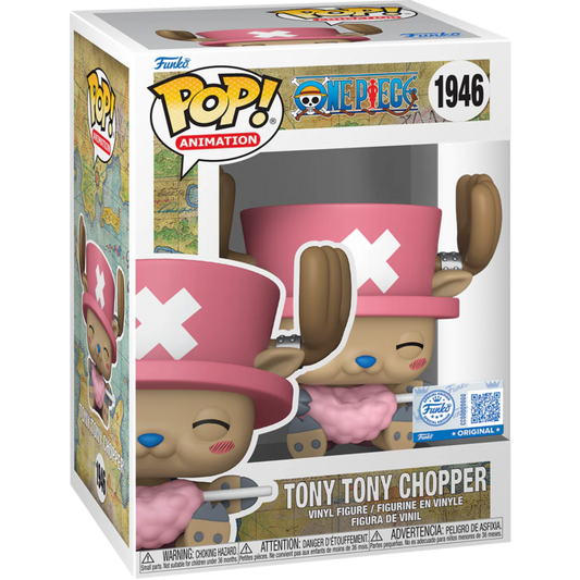 One Piece- Tony Tony Chopper With Cotton Candy Pop!