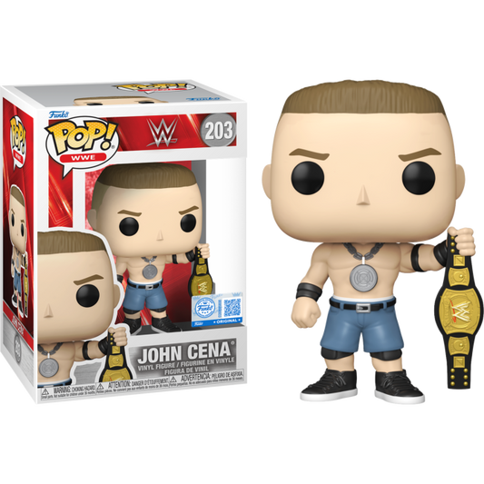 WWE - John Cena with Spinner Championship Belt Pop!