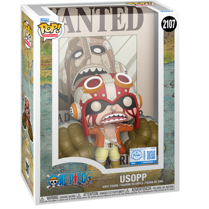 One Piece - God Usopp Wanted Poster Pop! Cover