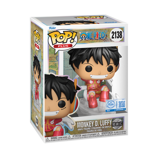 One Piece - Monkey D. Luffy (Egghead Arc) Metallic Pop! Plus