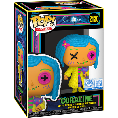 Coraline - Coraline Patchwork Blacklight Pop!