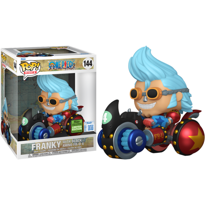 One Piece - Franky with Black Rhino FR-U 4 Pop! Rides (2026 Spring Convention Exclusive)