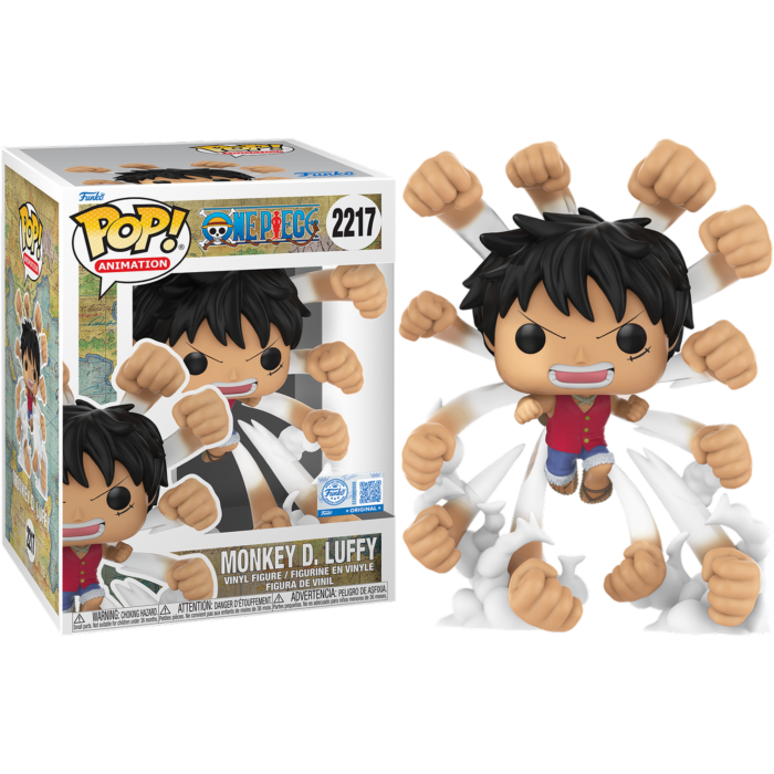 One Piece - Monkey D. Luffy (Gum Gum Gatling) Pop! Premium