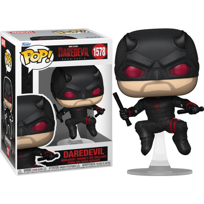 Daredevil: Born Again (2025) - Daredevil (Black Suit) Pop!