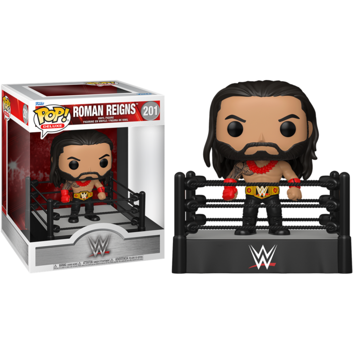 WWE - Roman Reigns in Ring Deluxe Pop! Vinyl Figure
