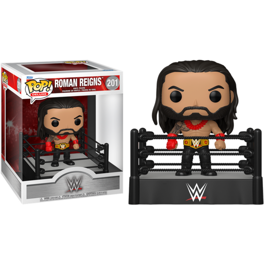 WWE - Roman Reigns in Ring Deluxe Pop! Vinyl Figure