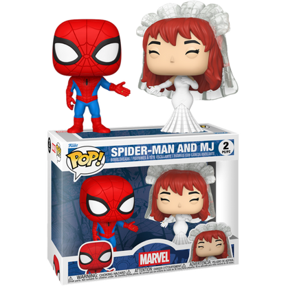 Marvel - Spider-Man & MJ Pop!  2-Pack