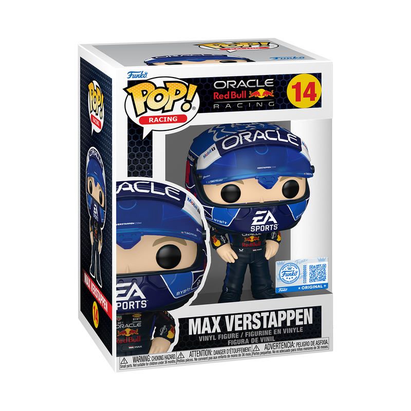 Formula 1: Oracle Red Bull Racing - Max Verstappen with USA Helmet Pop!