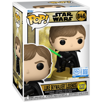 Star Wars - Luke Skywalker (Legends) Glow-in-the-Dark Pop!