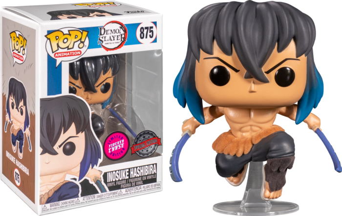Demon Slayer - Inosuke Hashibira Flocked Pop!