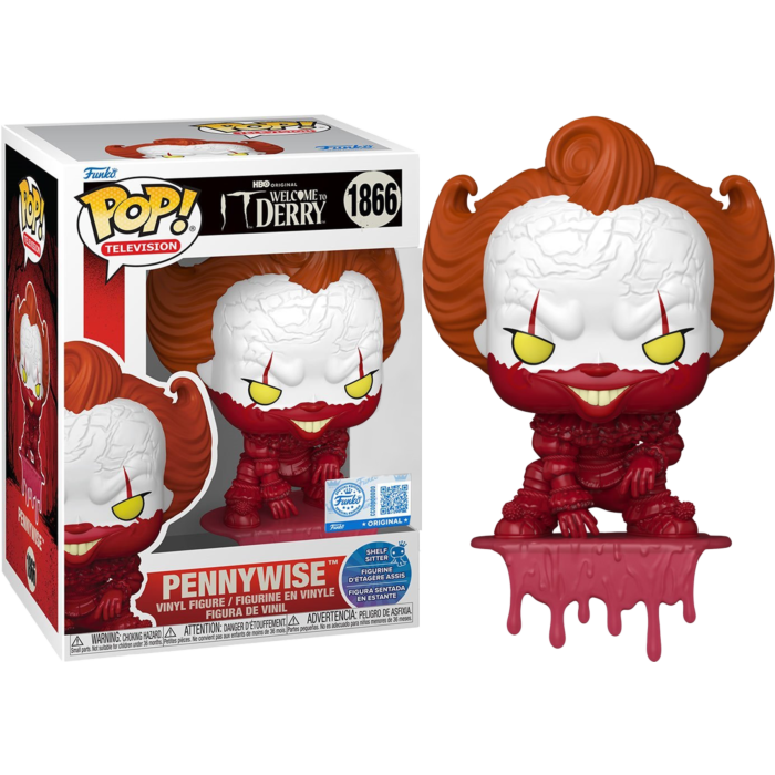 It: Welcome to Derry - Pennywise Bloody Pop! Shelf Sitter