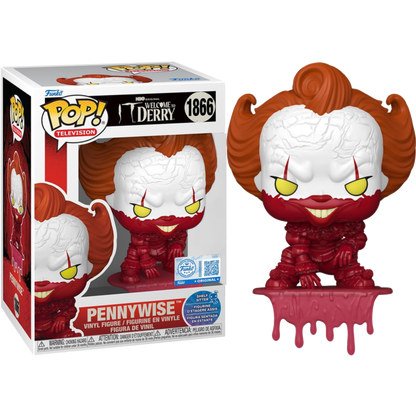 It: Welcome to Derry - Pennywise Bloody Pop! Shelf Sitter