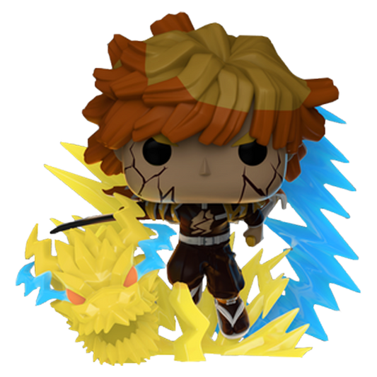 Demon Slayer: Infinity Castle - Zenitsu Agatsuma Pop! Premium (Glow In The Dark Chase)