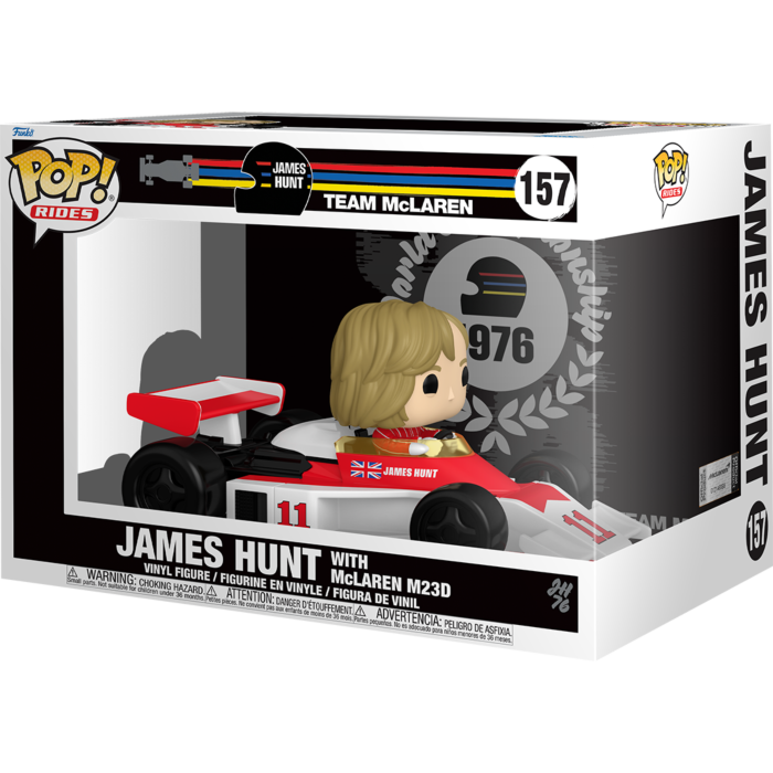 F1: Formula 1 - James Hunt with McLaren M23D (Team McLaren) Pop! Rides