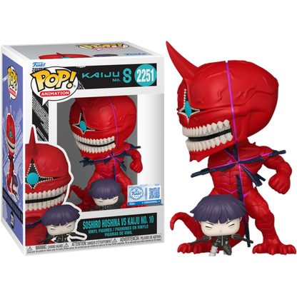 Kaiju No.8 - Soshiro Hoshina vs. Kaiju No.10 Pop!