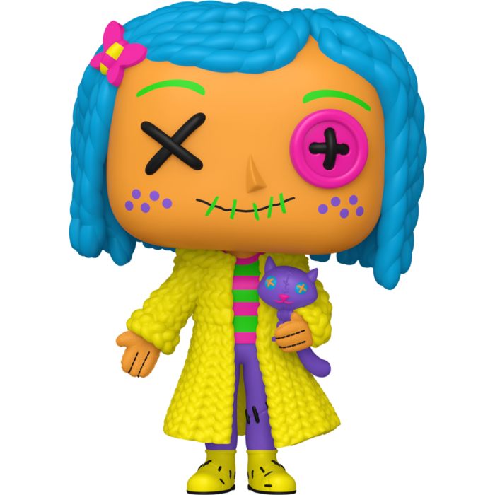 Coraline - Coraline Patchwork Blacklight Pop!
