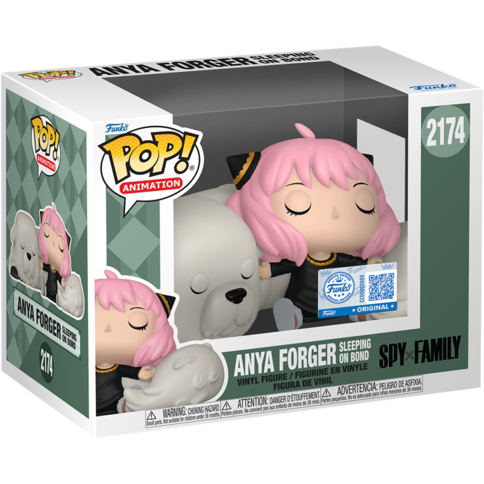 Spy x Family - Anya Sleeping on Bond Pop! Premium