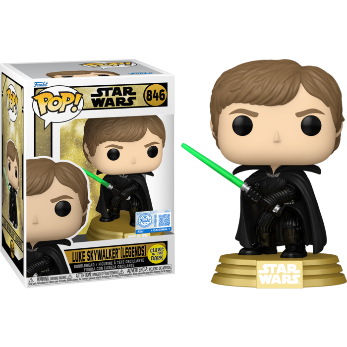 Star Wars - Luke Skywalker (Legends) Glow-in-the-Dark Pop!