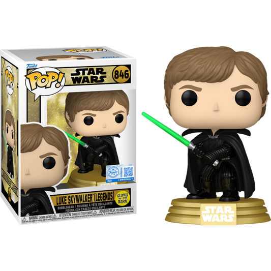 Star Wars - Luke Skywalker (Legends) Glow-in-the-Dark Pop!