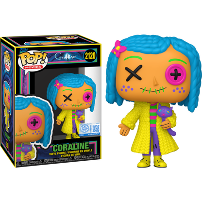 Coraline - Coraline Patchwork Blacklight Pop!