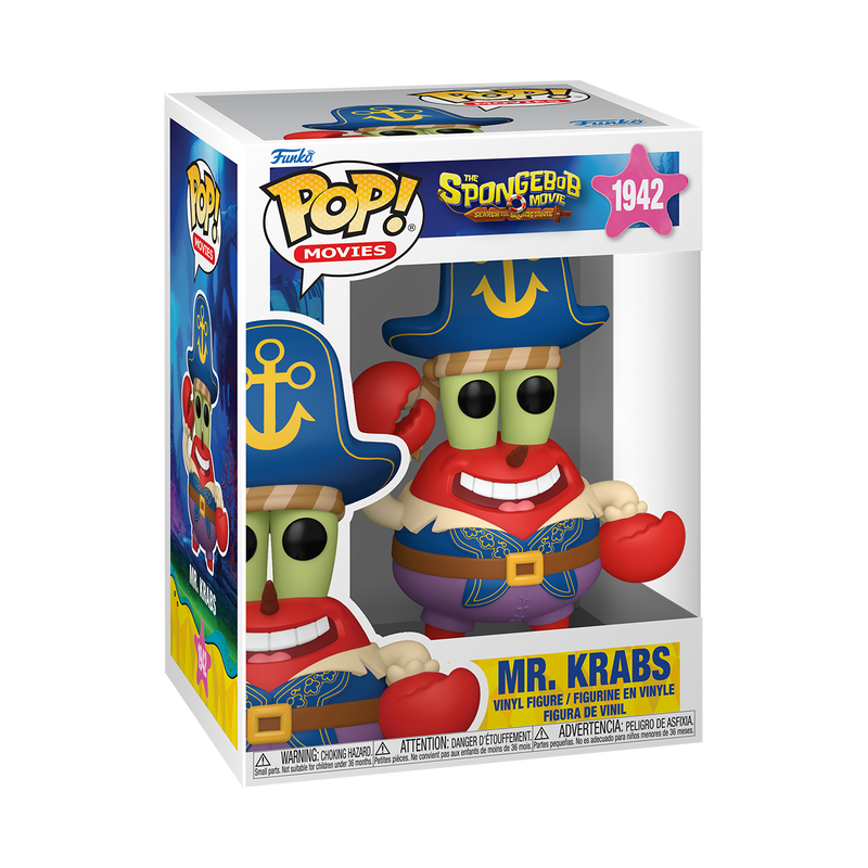 The SpongeBob Movie: Search for SquarePants (2025) - Mr. Krabs (Pirate) Pop!