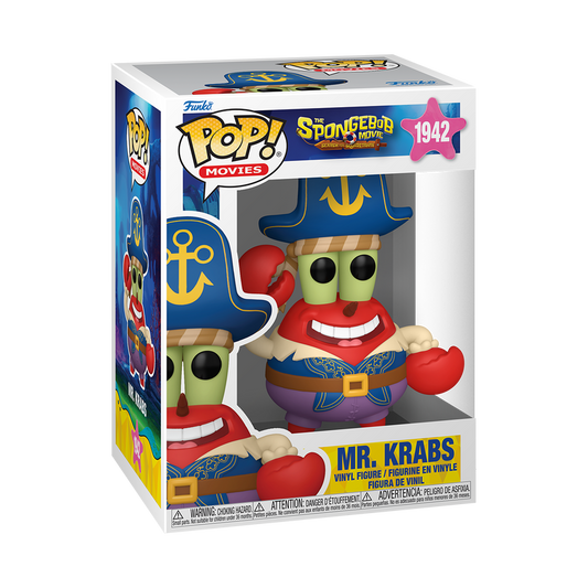 The SpongeBob Movie: Search for SquarePants (2025) - Mr. Krabs (Pirate) Pop!