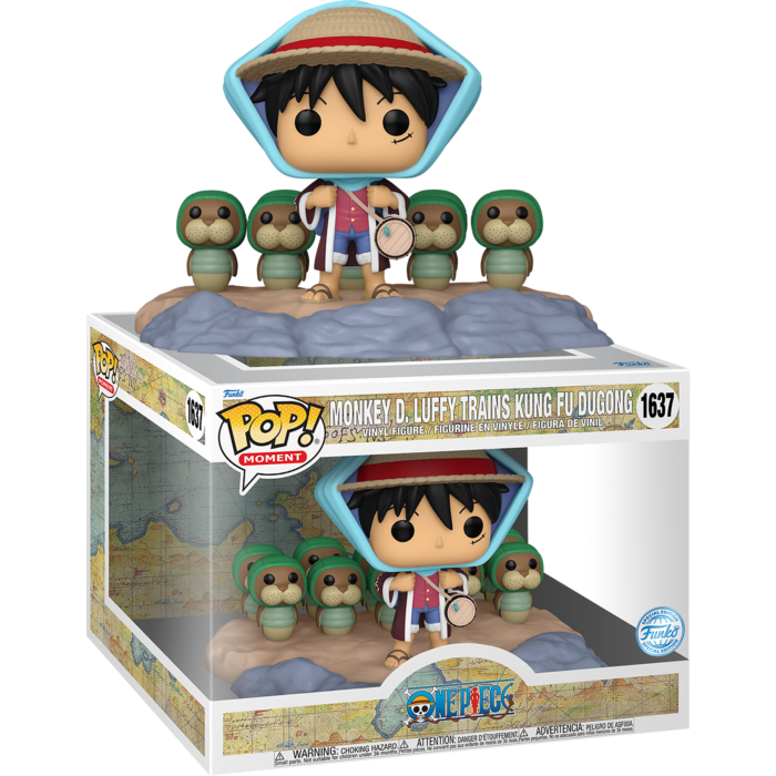 One Piece - Monkey D. Luffy Trains Kung Fu Dugong Pop! Moment