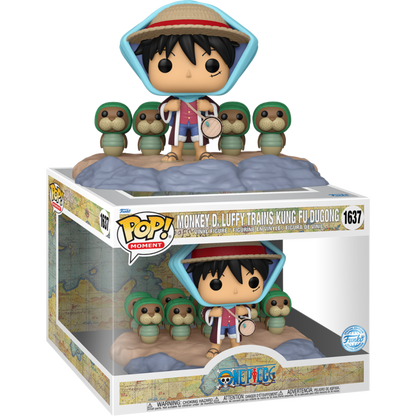 One Piece - Monkey D. Luffy Trains Kung Fu Dugong Pop! Moment