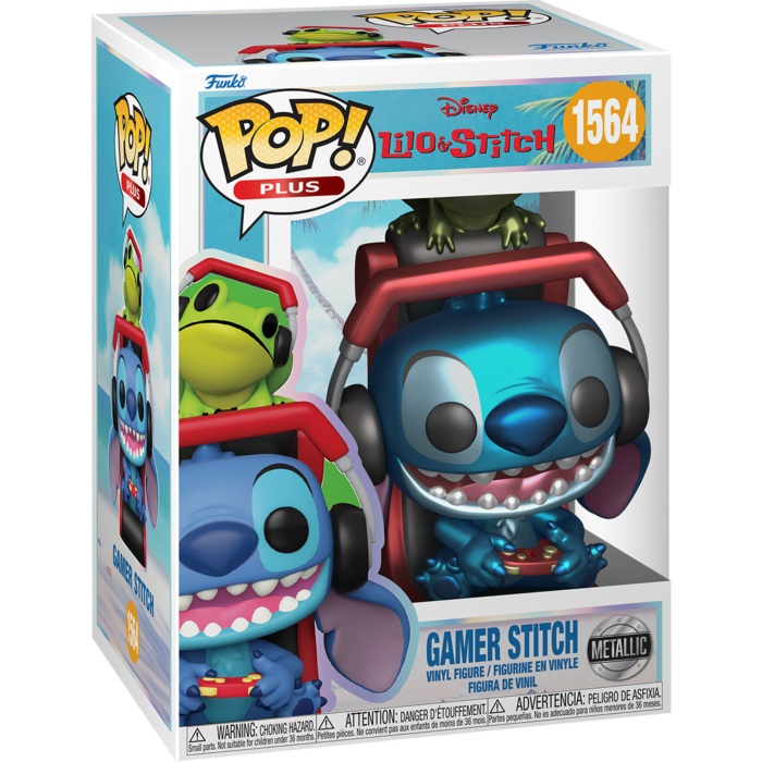 Lilo & Stitch - Gamer Stitch Metallic Pop!