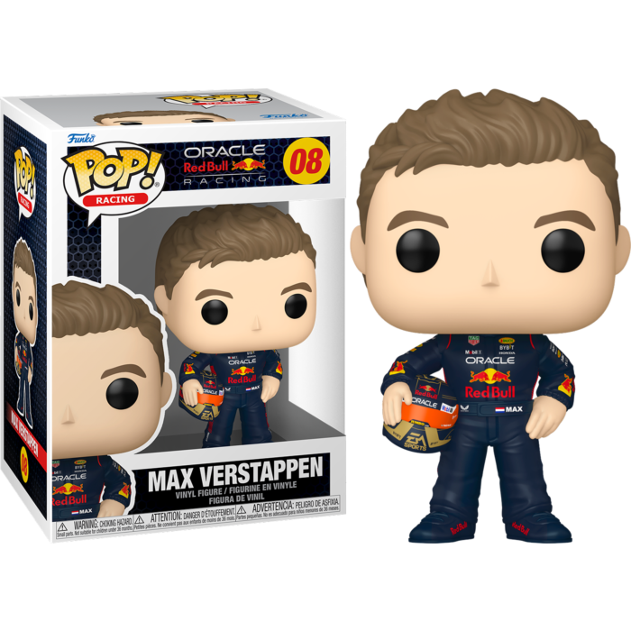 Formula 1 - Max Verstappen with Helmet Pop!