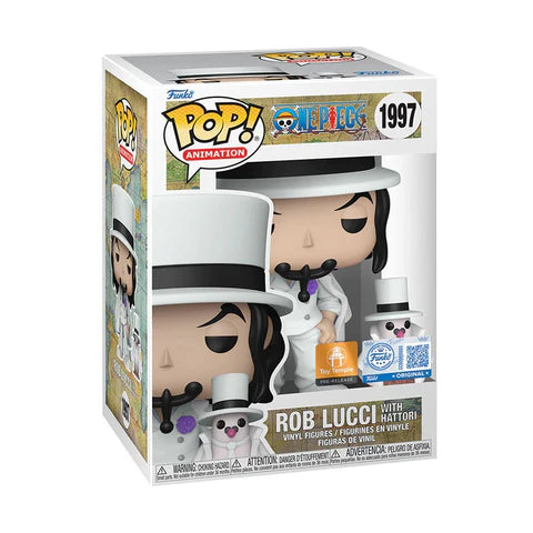 One Piece- Rob Lucci With Hattori Pop! (Toy Temple)